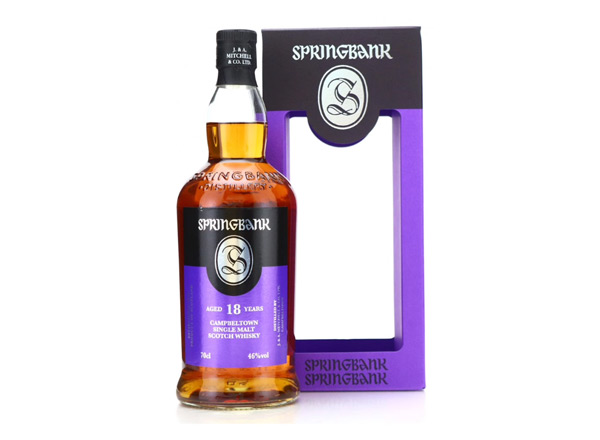 石家庄Springbank云顶18年威士忌回收云顶威士忌洋酒700ml行情价格