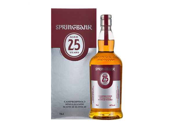 石家庄云顶25年回收云顶威士忌SpringBank 46度坎贝尔镇苏格兰单一麦芽700m进口洋酒威士忌