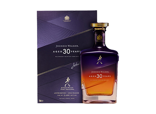 石家庄Johnnie Walker尊尼获加30年回收尊尼获加威士忌紫金臻选750ml礼盒装洋酒收购约翰走路中国限量版行情价格
