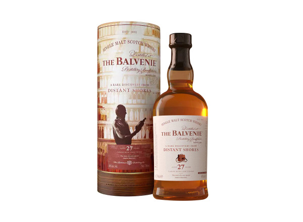 石家庄苏格兰百富27年回收百富威士忌故事系列The Balvenie Aged 27 Years Distant Shores威士忌收购行情价格