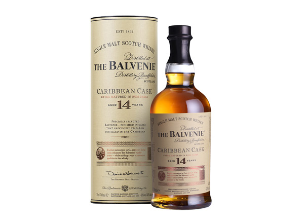 石家庄百富14年回收百富威士忌加勒比桶陈酿The Balvenie Caribbean Cask洋酒上门收购行情价格