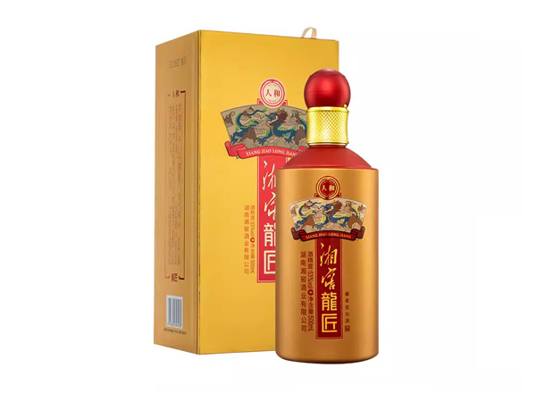 石家庄回收湘窖龍匠人和酱香型白酒53度500ml礼盒湘窖酒龙匠人和收购