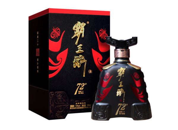 石家庄回收石花霸王醉酒72° 白酒礼盒