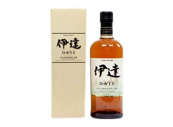 石家庄Nikka Date回收一甲宫城峡蒸馏所产伊达调和型威士忌行情价格