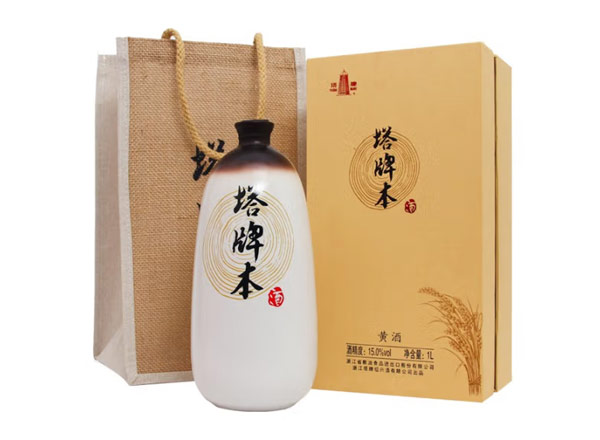 石家庄塔牌黄酒回收塔牌本酒500ml/1000ml绍兴黄酒花雕酒礼盒