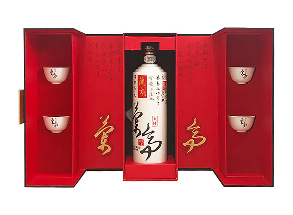 石家庄会稽山黄酒回收大师兰亭三十年陈酿1L商务版礼盒装
